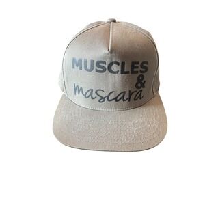 The Classics Snapback Hat Muscles & Mascara Gray Green Adult Unisex Lifting Gym